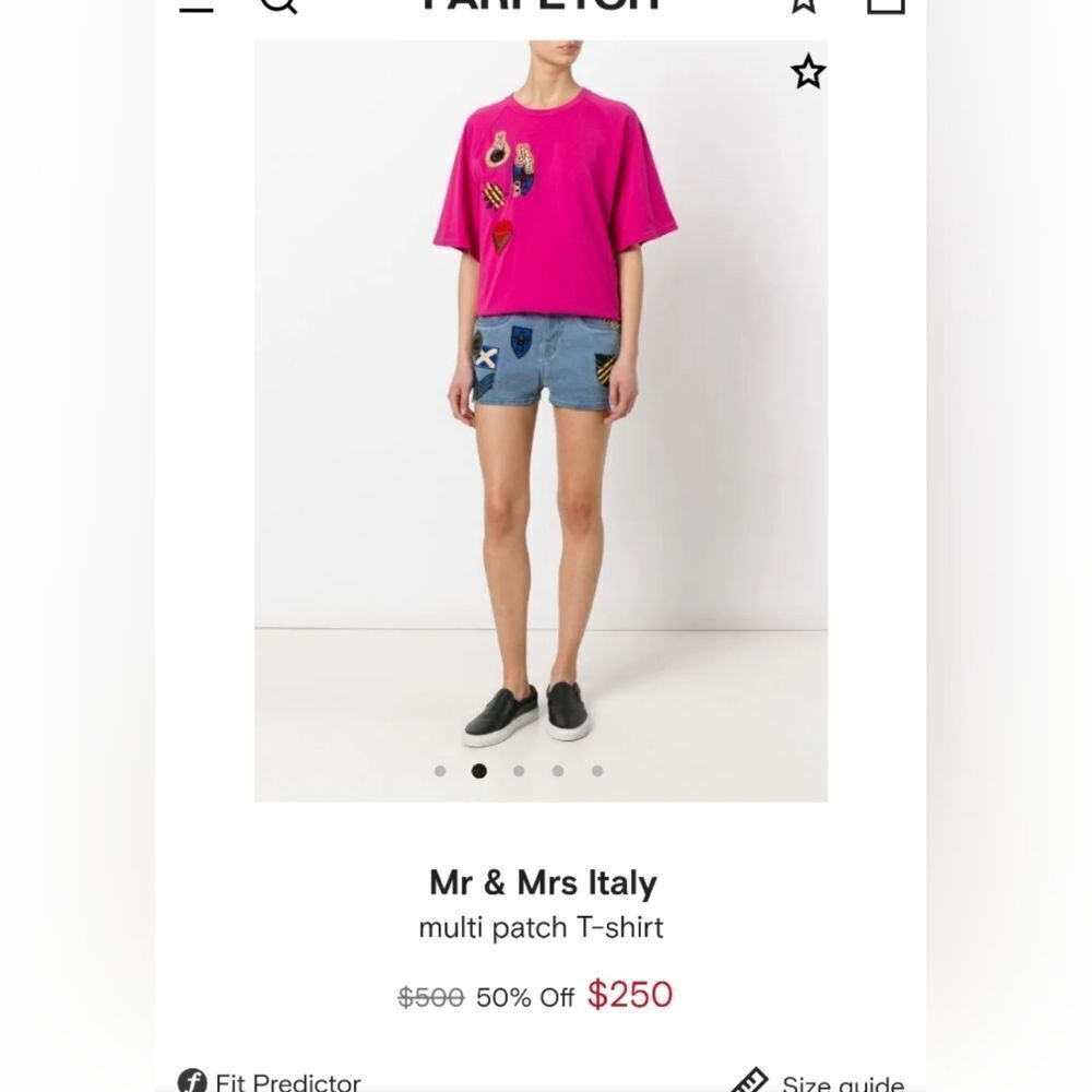 MR & Mrs Italy t-shirt size 2 BNWT